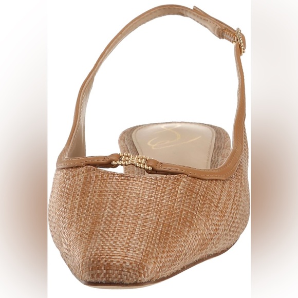 New Sam Eldeman women Cleo flats.  Size 12.  Sling back buckle. - Picture 5 of 14